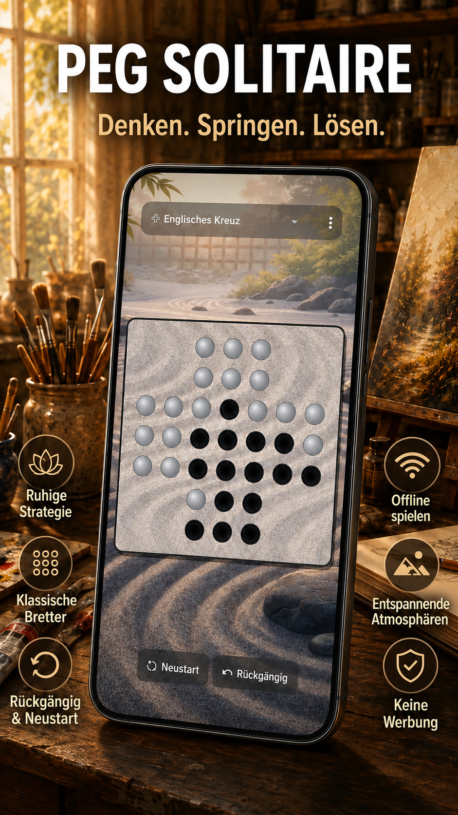 Peg Solitaire screenshot