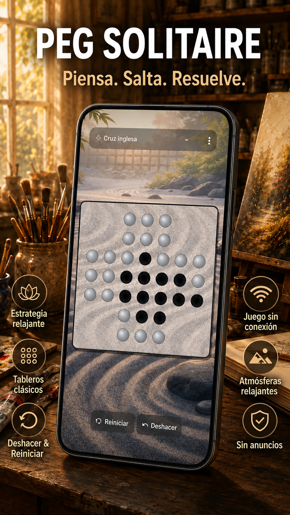Peg Solitaire screenshot