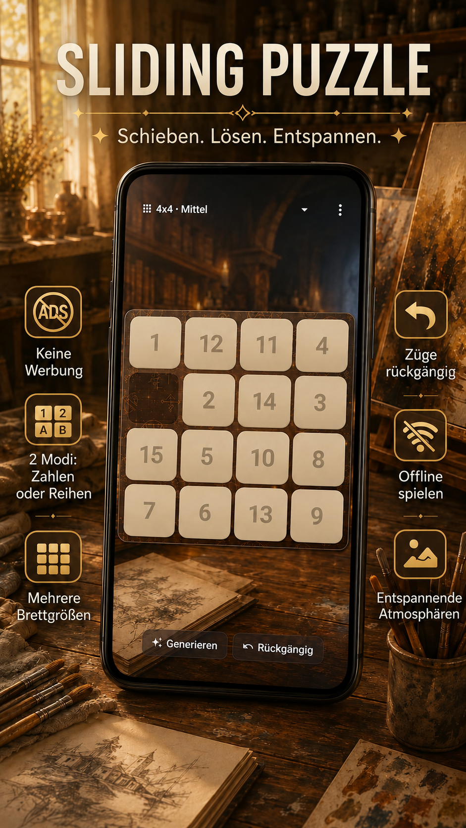 Sliding Puzzle screenshot