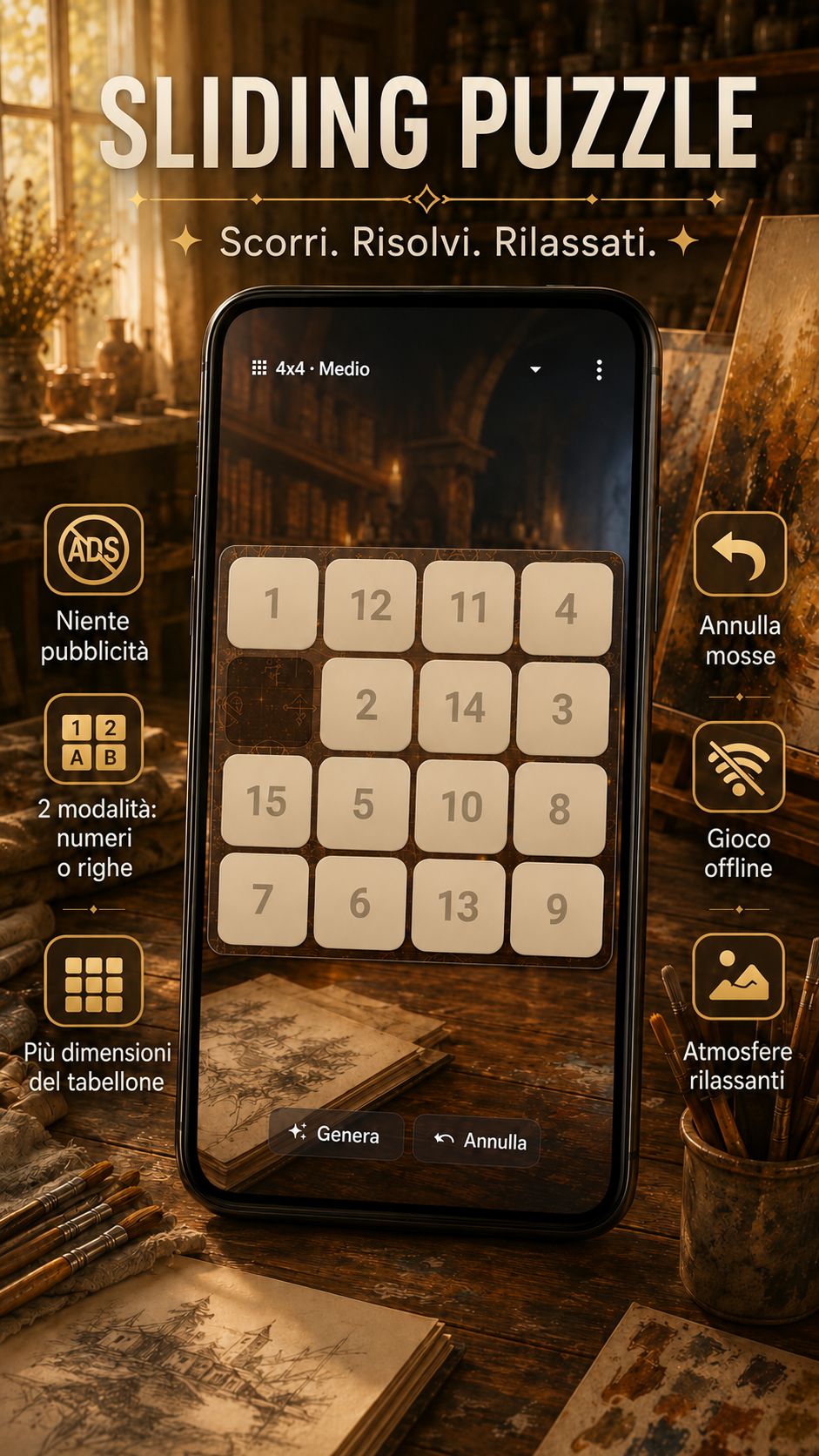 Sliding Puzzle screenshot